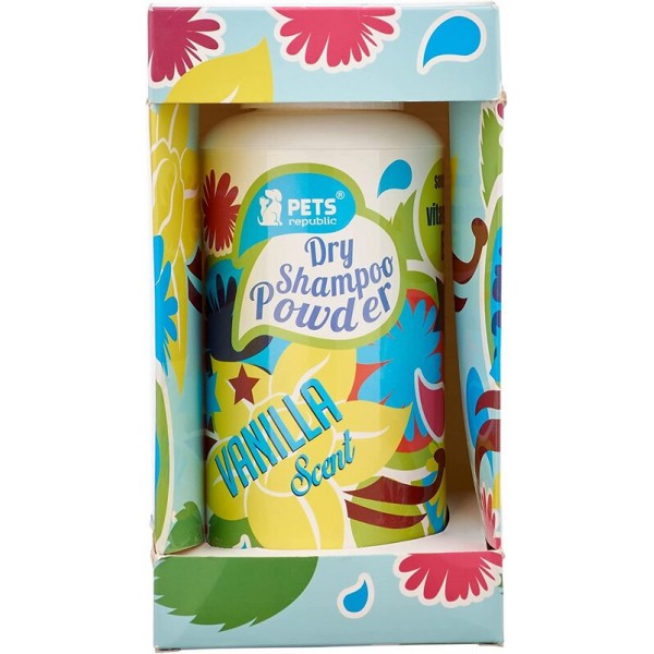 Pets Republic Dry Shampoo Powder With Vanilla(500g)