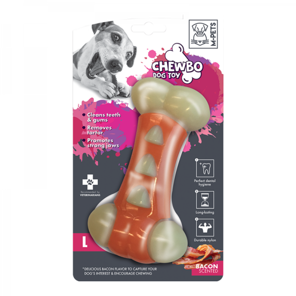 M-PETS Chewbo Tribone Dog Toy ( L )