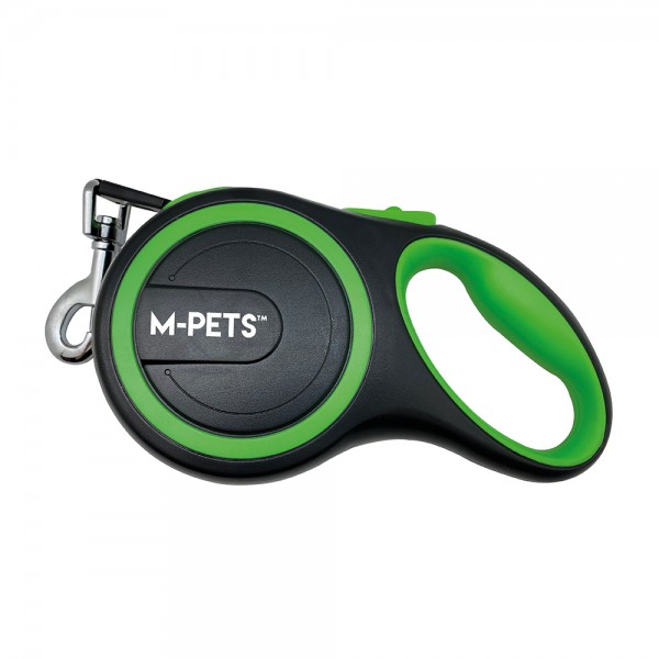 M-PETS Liberty Dog Retractable Leash Green ( S )