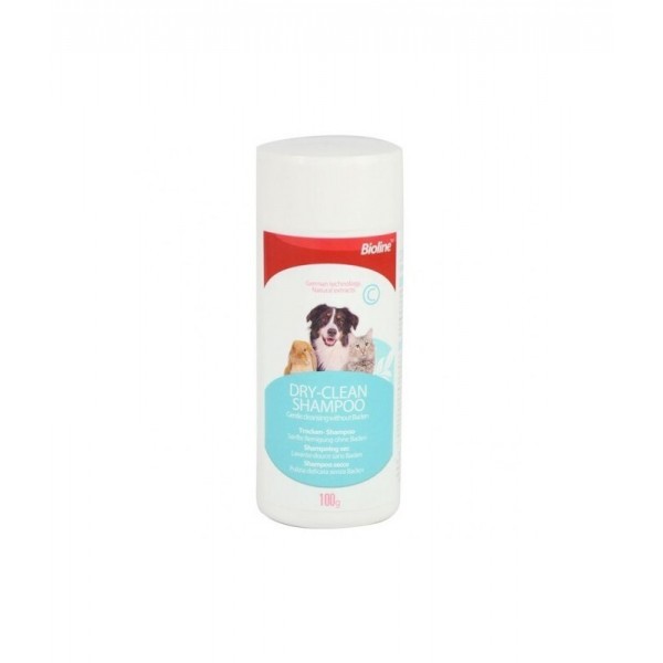 BIOLINE DRY CLEAN SHAMPOO ( 100 G ) For Cat & Dog