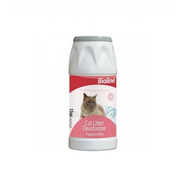 BIOLINE CAT LITTER DEODORIZER ( 425 G )