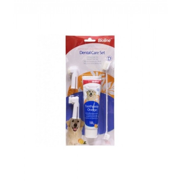 BIOLINE DENTAL CARE SET ORANGE FLAVOR