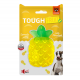 FOFOS Tough Fruit Squeaky Jelly Pineapple Dog Toy