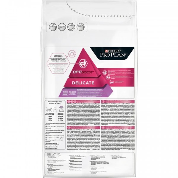 Proplan Delicate Adult Turkey(1.5kg) For Cat