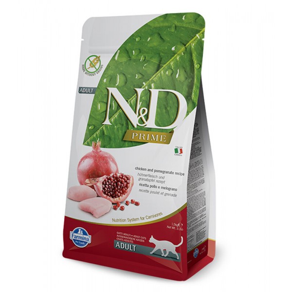 Farmina N&D Grain Free Chicken & Pomegranate Adult cat(1.5kg)