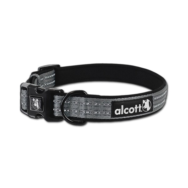 ALCOTT ADVENTURE COLLAR - LARGE - GREY ( 65 CM )