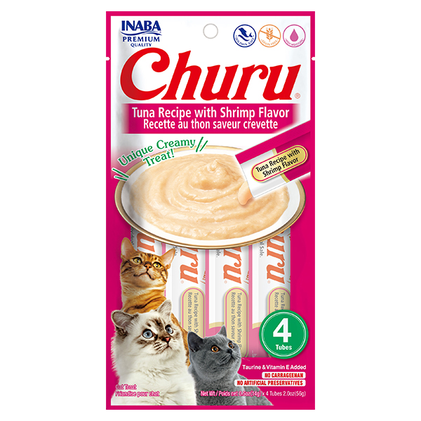 Churu Tuna Recipe With Shrimp Flavor (4PCS)