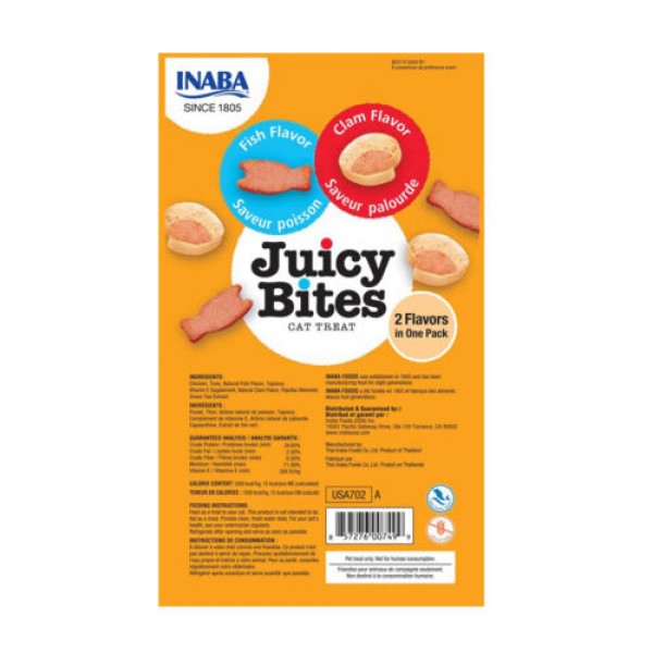 Juicy Bites Fish & Clam Flavor (3PCS)