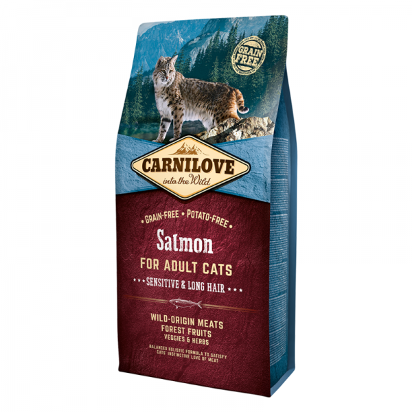 Carnilove Salmon For Adult Cats ( 6kg )