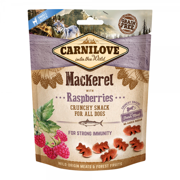 Carnilove Mackerel With Raspberries Crunchy Snack For Dog( 200g )