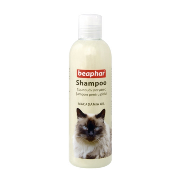 BEAPHAR SHAMPOO CAT MACADAMIA OIL 250ML