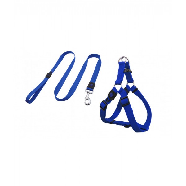 DOCO LEASH & ID TAG ( XS NAVY BLUE )