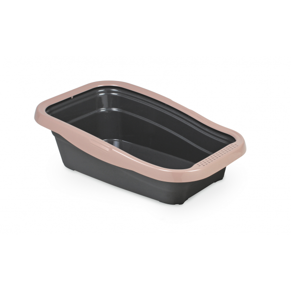 NELLA CAT LITTER TRAY AND PINK FRAME