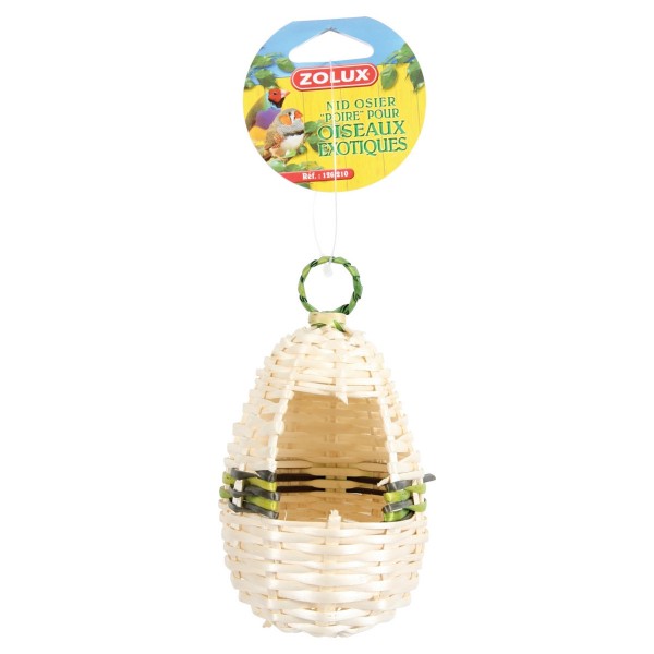 ZOLUX WICKER APPLE NEST ( 14.5 CM )