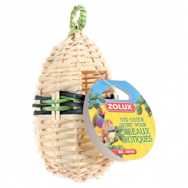 ZOLUX WICKER APPLE NEST ( 14.5 CM ) FOR BIRD