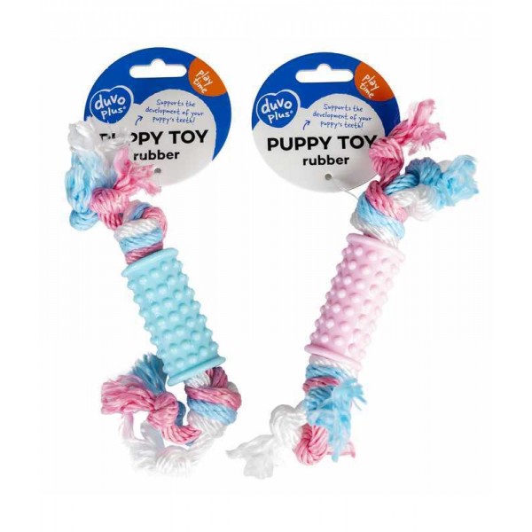 DUVO PLUS PUPPY TOY RUBBER 