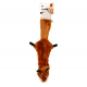 FOFOS Skinneez Fox Dog Toy ( BROWN )