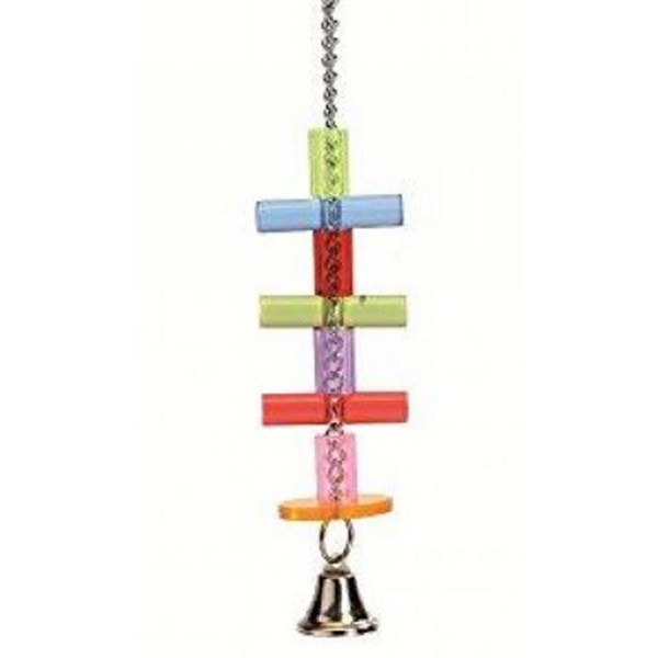 Beeztees Acryl Hanging Toy for Birds, 23 cm